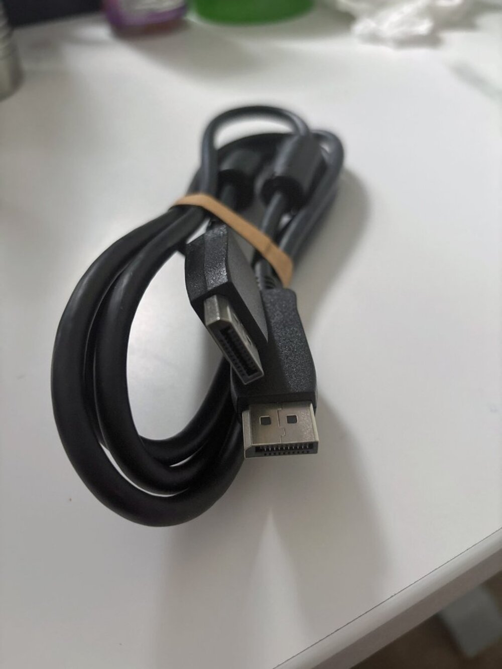 New DisplayPort to DisplayPort Cable 6 ft DP Male to Male Ferrite Cores 4K